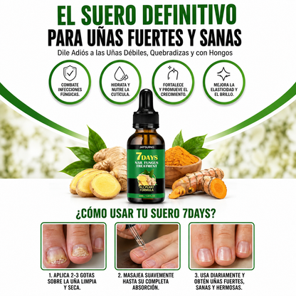 TRATAMIENTO ANTIHONGOS PARA UÑAS 100% NATURAL