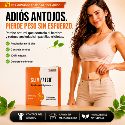 PARCHES ADELGAZANTES MAGNÉTICOS 100% NATURALES