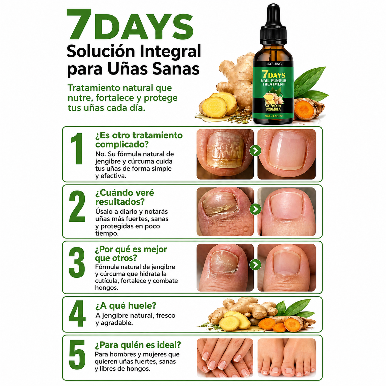 TRATAMIENTO ANTIHONGOS PARA UÑAS 100% NATURAL