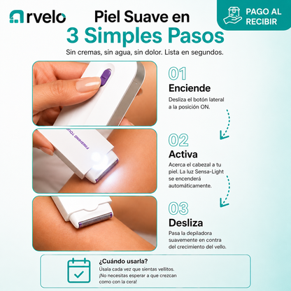 SILKPRO™ DEPILADORA ELÉCTRICA PROFESIONAL