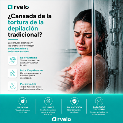 SILKPRO™ DEPILADORA ELÉCTRICA PROFESIONAL