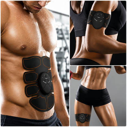 CorePulse™ Estimulador muscular -  Estimula los músculos abdominales con tecnología EMS y Compacto, cómodo y fácil de usar en casa