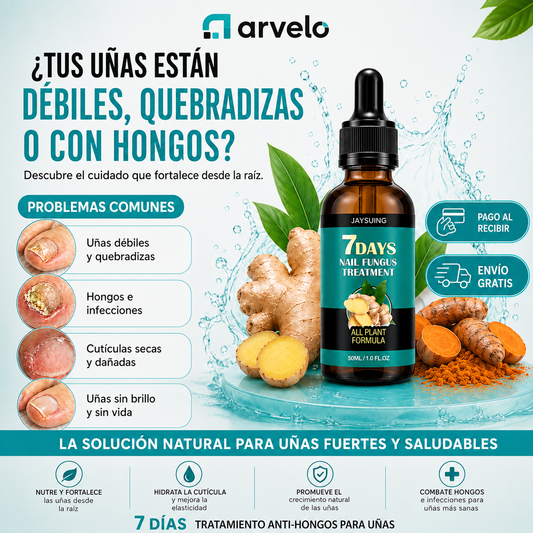 NailPure™ | Tratamiento Antihongos 100% Natural - Recupera unas uñas sanas y fuertes en tiempo récord