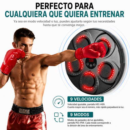 ReflexBox™ Máquina de boxeo inteligente - Bluetooth Integrado, Ejercicio Completo para Todo el Cuerpo, Ideal para Toda la Familia