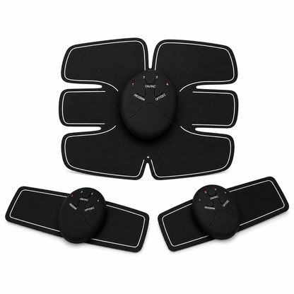 CorePulse™ Estimulador muscular -  Estimula los músculos abdominales con tecnología EMS y Compacto, cómodo y fácil de usar en casa